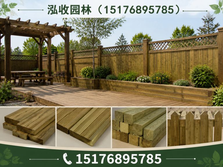 石家庄塑木地板展示图